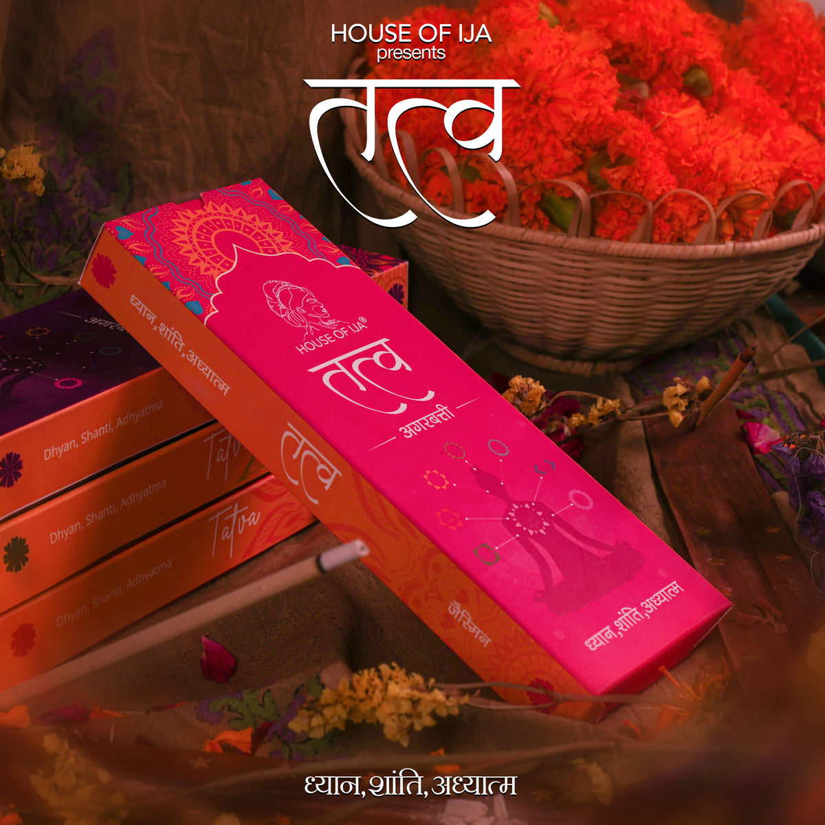 HOUSE OF IJA Tatva Incense Sticks, Lavender  Fragrance, Premium Masala Incense for Home, Puja, Meditation & Relaxation (Copy) (Copy) (Copy) (Copy)