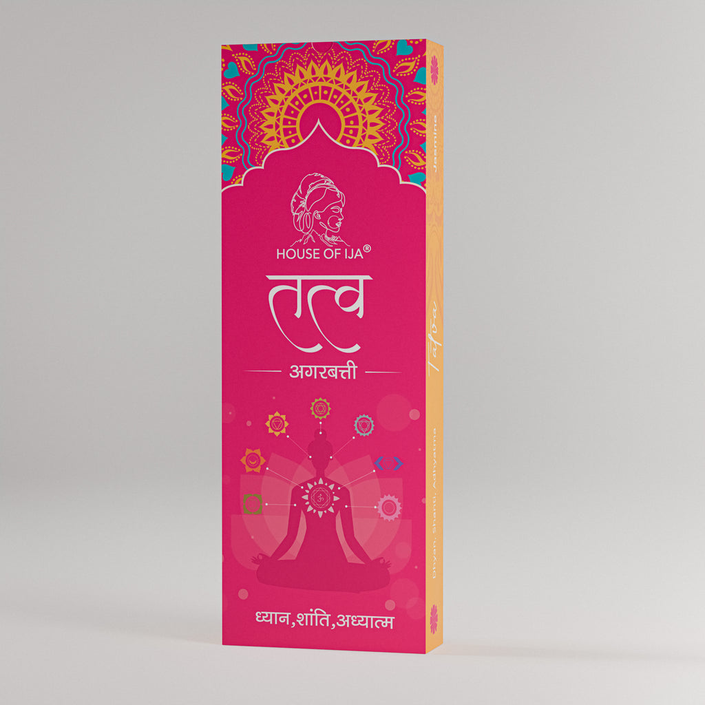 HOUSE OF IJA Tatva Incense Sticks, Lavender  Fragrance, Premium Masala Incense for Home, Puja, Meditation & Relaxation (Copy) (Copy) (Copy) (Copy)